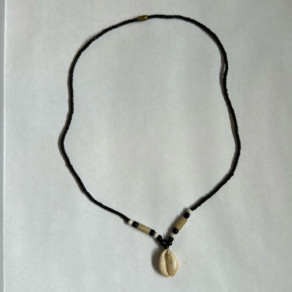 African beaded necklace made in Africa